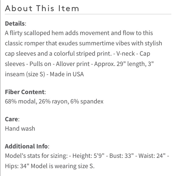 ⚡️⚡️ Splendid romper NWT - Picture 3 of 6